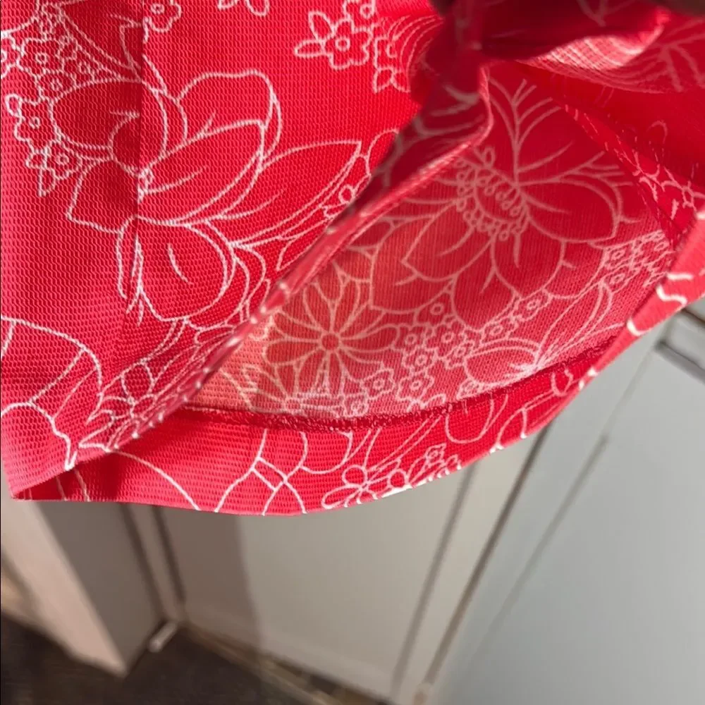 Floral Red Pants - Picture 9 of 9